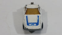 Vintage 1972 Lesney Matchbox Superfast Tanzara White No. 53 Die Cast Toy Car Vehicle Made in England