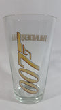 James Bond 007 Thunderball Movie Film 5 3/4" Tall PP7 Yellow Gun Drinking Glass Collectible