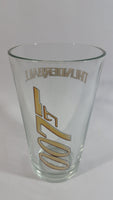 James Bond 007 Thunderball Movie Film 5 3/4" Tall PP7 Yellow Gun Drinking Glass Collectible