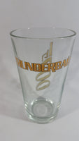 James Bond 007 Thunderball Movie Film 5 3/4" Tall PP7 Yellow Gun Drinking Glass Collectible