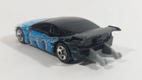 2004 Hot Wheels First Editions Realistics Dodge Neon Mopar Black White Blue Die Cast Toy Car Vehicle