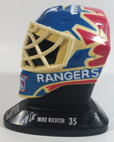 1996-97 McDonalds Mini Goalie Mask New York Rangers Mike Richter #35