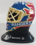 1996-97 McDonalds Mini Goalie Mask New York Rangers Mike Richter #35