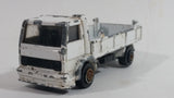 1980s Majorette Movers Ford Toy Truck White Die Cast Toy Car Vehicle 1/100 Scale No. 241-245