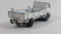 1980s Majorette Movers Ford Toy Truck White Die Cast Toy Car Vehicle 1/100 Scale No. 241-245