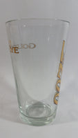 James Bond 007 Goldeneye Movie Film 5 3/4" Tall PP7 Yellow Gun Drinking Glass Collectible