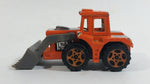 1996 Matchbox Tractor Shovel Orange No. 29 Die Cast Toy Construction Building Equipment Vehicle