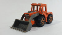 1996 Matchbox Tractor Shovel Orange No. 29 Die Cast Toy Construction Building Equipment Vehicle