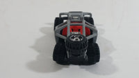 2008 Hot Wheels All Stars Roll Cage Grey Black Red Die Cast Toy Car Vehicle