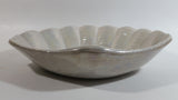 Iridescent Mother of Pearl Glazed Clam Shell Ceramic Center Bowl