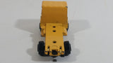 Vintage Yatming Semi Delivery Truck Yellow Die Cast Toy Car Vehicle