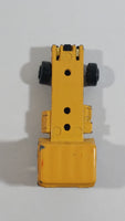 Vintage Yatming Semi Delivery Truck Yellow Die Cast Toy Car Vehicle