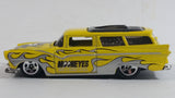 2012 Hot Wheels HW Performance 8 Crate Yellow Die Cast Toy Car Vehicle