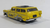 2012 Hot Wheels HW Performance 8 Crate Yellow Die Cast Toy Car Vehicle