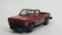 Zee Toys Zylmex Dyna Wheels Pace Setters GMC Chevy Fleetside Truck D99 #77 1 Dark Red Maroon Diecast Toy Car Vehicle