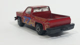 Zee Toys Zylmex Dyna Wheels Pace Setters GMC Chevy Fleetside Truck D99 #77 1 Dark Red Maroon Diecast Toy Car Vehicle