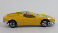 Summer Marz Karz No. 8805 Ferrari Testarossa '2001' Yellow Die Cast Toy Exotic Race Car Vehicle