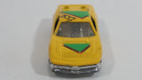 Summer Marz Karz No. 8805 Ferrari Testarossa '2001' Yellow Die Cast Toy Exotic Race Car Vehicle