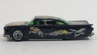 2001 Hot Wheels 1959 Chevrolet Impala Monster #1 Black Die Cast Toy Low Rider Car Vehicle