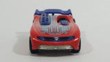 2010 Hot Wheels Trick Tracks Battle Spec Orange Blue Die Cast Toy Car Vehicle