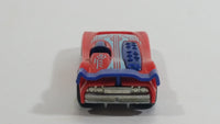 2010 Hot Wheels Trick Tracks Battle Spec Orange Blue Die Cast Toy Car Vehicle