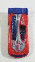 2010 Hot Wheels Trick Tracks Battle Spec Orange Blue Die Cast Toy Car Vehicle