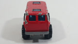 1997 Matchbox New Look! 4x4 Chevy Van "Claws" Red Die Cast Toy Car Vehicle