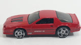 2012 Hot Wheels Camaro IROC-Z Red Die Cast Toy Car Vehicle