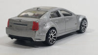 2010 Hot Wheels '09 Cadillac CTS-V Metalflake Silver Grey Die Cast Toy Luxury Car Vehicle