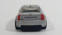 2010 Hot Wheels '09 Cadillac CTS-V Metalflake Silver Grey Die Cast Toy Luxury Car Vehicle