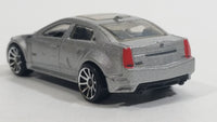 2010 Hot Wheels '09 Cadillac CTS-V Metalflake Silver Grey Die Cast Toy Luxury Car Vehicle