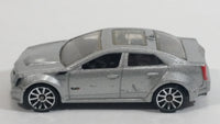 2010 Hot Wheels '09 Cadillac CTS-V Metalflake Silver Grey Die Cast Toy Luxury Car Vehicle