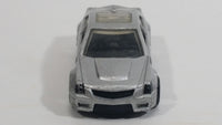 2010 Hot Wheels '09 Cadillac CTS-V Metalflake Silver Grey Die Cast Toy Luxury Car Vehicle