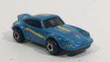 Rare 1974 Mattel Hot Wheels Micro Porsche 911 Turbo Blue Sports Car Vehicle