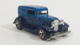 2008 Hot Wheels All Stars '32 Ford Delivery Truck Metalflake Blue Red Line Die Cast Toy Car Vehicle