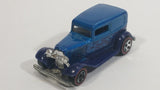 2008 Hot Wheels All Stars '32 Ford Delivery Truck Metalflake Blue Red Line Die Cast Toy Car Vehicle