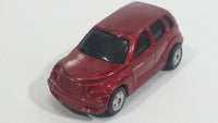 2000 Maisto Chrysler PT Cruiser Metalflake Dark Red Die Cast Toy Car Vehicle