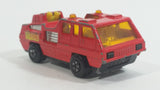 Vintage 1975 Lesney Matchbox Superfast No. 22 Blazed Blaster Red Fire Truck Die Cast Toy Firefighting Vehicle