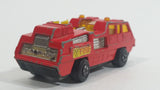 Vintage 1975 Lesney Matchbox Superfast No. 22 Blazed Blaster Red Fire Truck Die Cast Toy Firefighting Vehicle