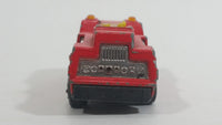 Vintage 1975 Lesney Matchbox Superfast No. 22 Blazed Blaster Red Fire Truck Die Cast Toy Firefighting Vehicle