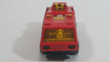 Vintage 1975 Lesney Matchbox Superfast No. 22 Blazed Blaster Red Fire Truck Die Cast Toy Firefighting Vehicle