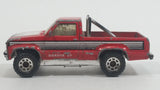 1990 Matchbox Dodge Dakota Truck Red Die Cast Toy Car Vehicle