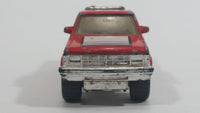 1990 Matchbox Dodge Dakota Truck Red Die Cast Toy Car Vehicle