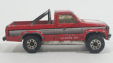 1990 Matchbox Dodge Dakota Truck Red Die Cast Toy Car Vehicle