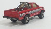 1990 Matchbox Dodge Dakota Truck Red Die Cast Toy Car Vehicle