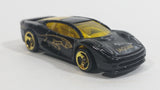 2001 Hot Wheels Company Cars Jaguar XJ220 Black Die Cast Toy Car Vehicle