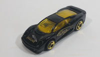 2001 Hot Wheels Company Cars Jaguar XJ220 Black Die Cast Toy Car Vehicle