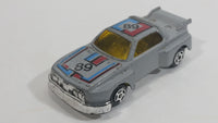 1980s Summer Marz Karz BMW 3.5 CSL S8004 Grey Silver #89 Die Cast Toy Race Car Vehicle