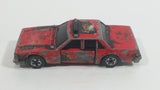 1985 Hot Wheels Crack-Ups Fire Smasher Crash Test Vehicle Red Die Cast Toy Car Vehicle with Flipping Driverside Door