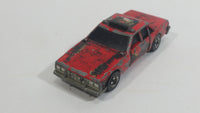 1985 Hot Wheels Crack-Ups Fire Smasher Crash Test Vehicle Red Die Cast Toy Car Vehicle with Flipping Driverside Door